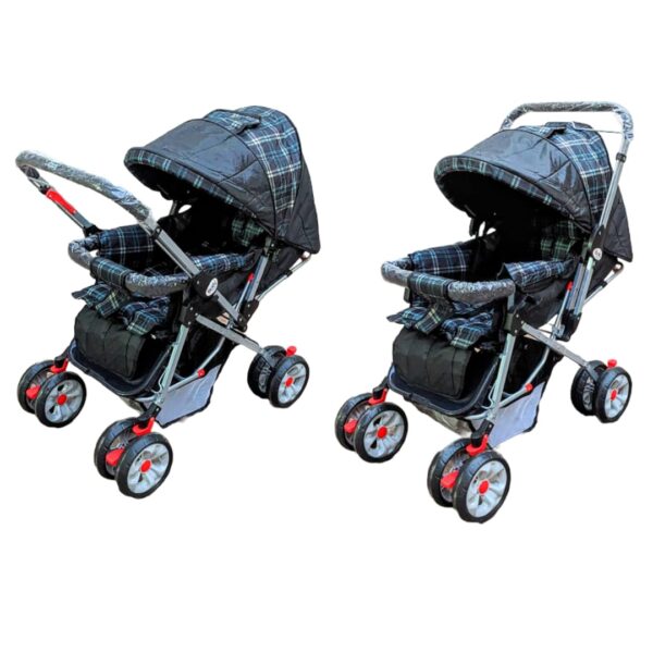 Stroller Baby Care Silver